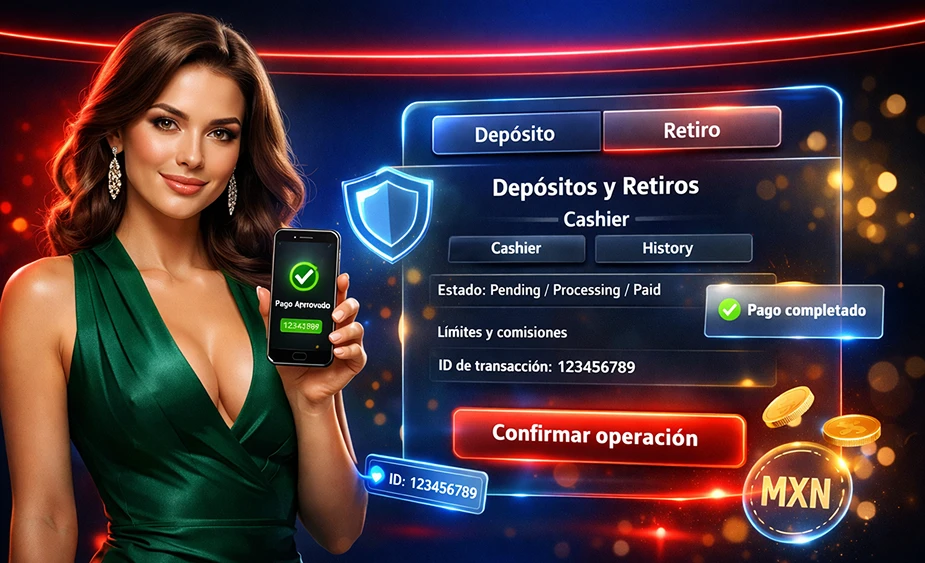 Proceso de depósito en Pin Up Casino